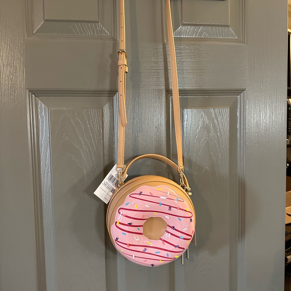 Kate Spade Pink and Tan Crossbody Bag